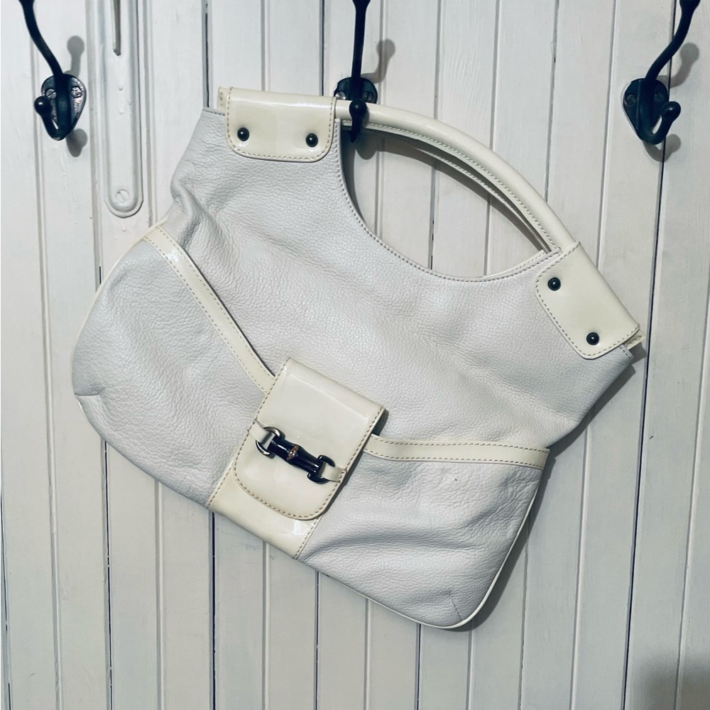 White Talbots handbag
